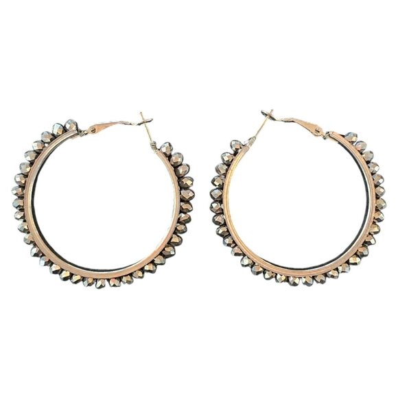 Swarovski Hoop Earring - Picture 1 of 5